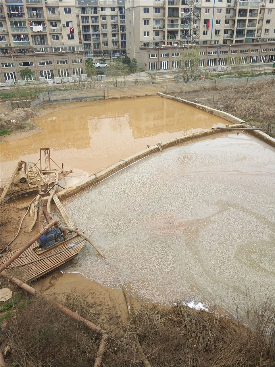 普安沉淀池淤泥清理-厂区废水池淤泥清淤